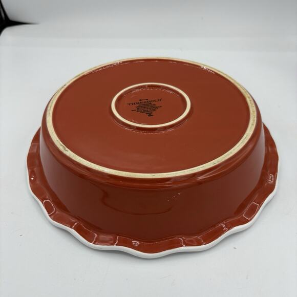 Threshold Pie Dish Baking Plate 10.5"x2" Fall Harvest Thanksgiving‎ Acorn Wheat - Picture 7 of 9